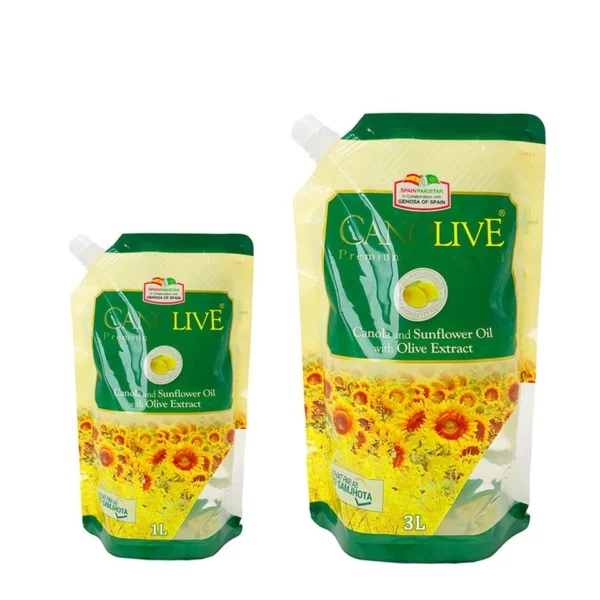 Custom Printed Packaging Bag Standing Spout Pouch For Liquid - Image 3