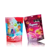Custom Printed Candy Pouches | Vibrant Stand Up Bags with Hanging Hole