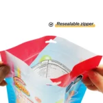 Custom Printed Candy Pouches | Vibrant Stand Up Bags with Hanging Hole - Image 3