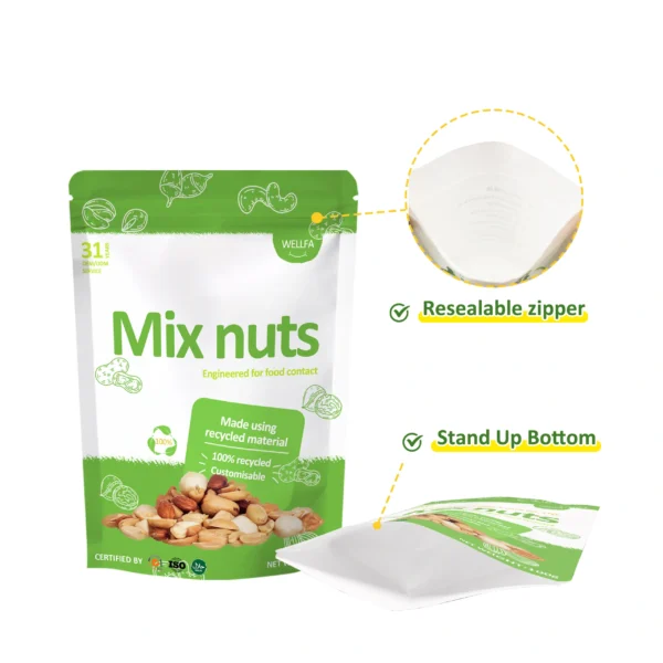 Custom Printed Stand Up Doypack For Nuts - Image 1
