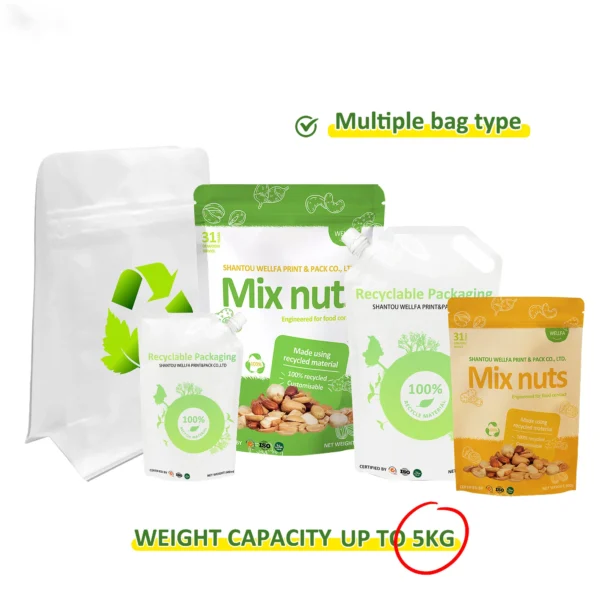 Custom Printed Stand Up Doypack For Nuts - Image 4