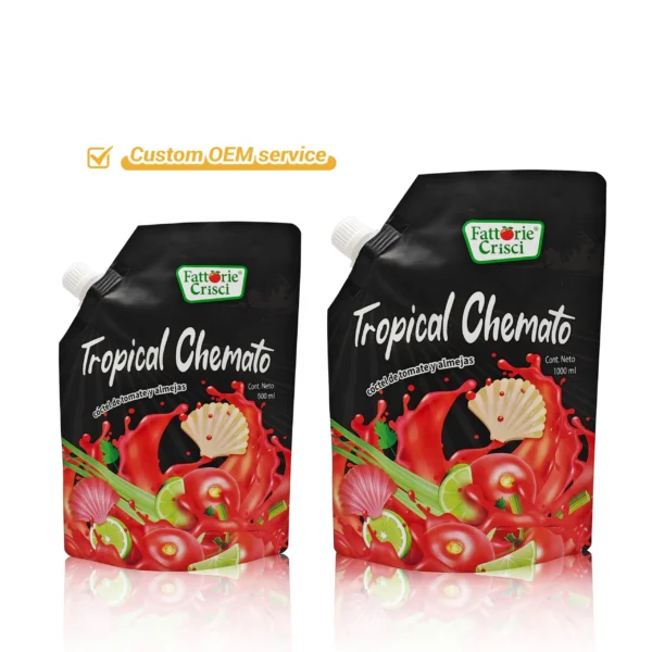 Custom Spout Pouches | Premium Liquid Packaging Bags with Corner Spout - Image 1