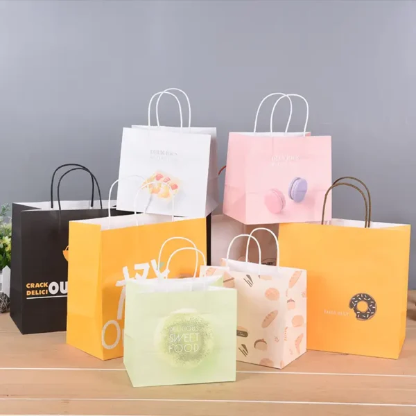 Custom Kraft Paper bag - Image 3