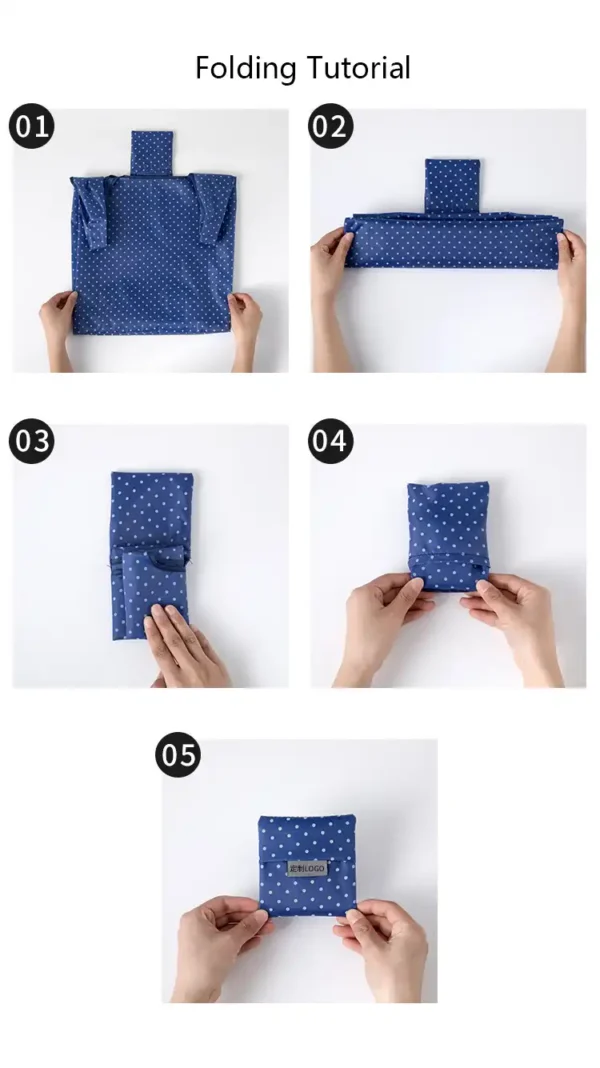 Custom Foldable Shopping Bags - Image 8