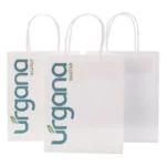 Custom Printed Kraft Paper Shopping Bags - Eco-Friendly