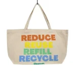 Large Canvas Shopping Tote Bag