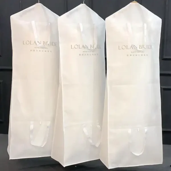 Custom Printed Wedding Dress Covers - Bridal Gown Protectors - Image 1