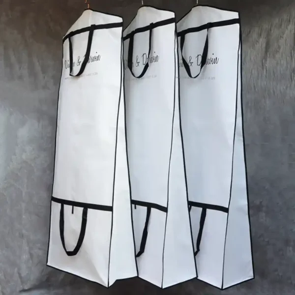 Custom Printed Wedding Dress Covers - Bridal Gown Protectors - Image 3