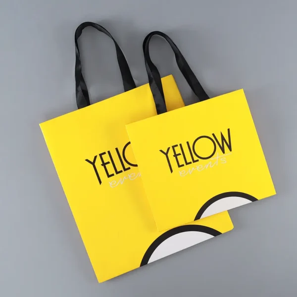 Recycled Paper Shopping Bags - Image 2