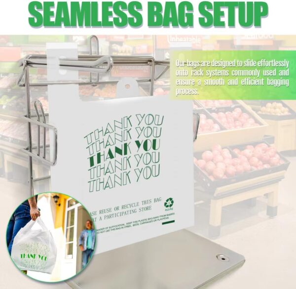 Customized Plastic Shopping Bags Eco Friendly & Biodegradable - Image 5