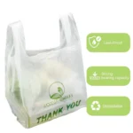Custom Printed 100% Compostable T-Shirt Bags