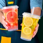 Custom Printed U-Shape Plastic Cups