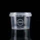 Custom Printed Clear Plastic Deli Containers with Tamper-Evident Lids
