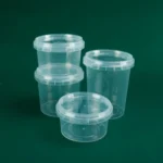 Custom Printed Clear Plastic Deli Containers with Tamper-Evident Lids